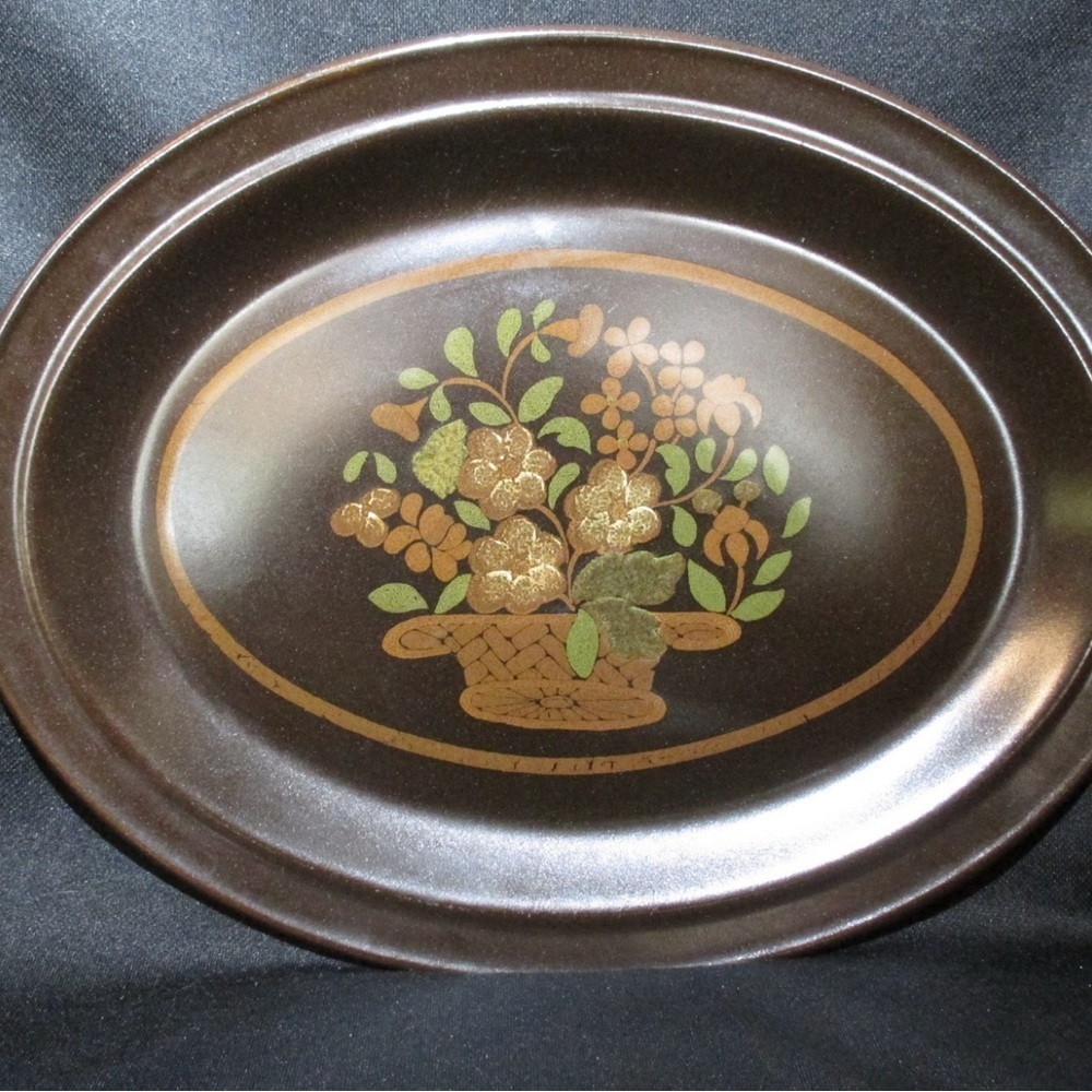Royal Doulton Basque 13” Oval Platters. Two available. Price is for one. - Picture 1 of 7